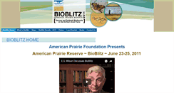 Desktop Screenshot of bioblitz.americanprairie.org